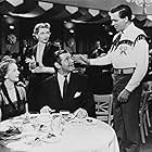 Clark Gable, Howard Keel, and Dorothy McGuire in Callaway Went Thataway (1951)