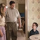 Lance Barber, Zoe Perry, and Iain Armitage in Young Sheldon (2017)