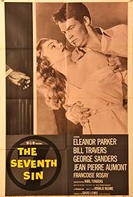 Eleanor Parker and Bill Travers in The Seventh Sin (1957)