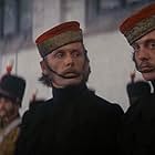 Alan Dobie, John Hallam, and David Hemmings in The Charge of the Light Brigade (1968)