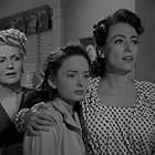 Joan Crawford, Ann Blyth, and Lee Patrick in Mildred Pierce (1945)