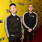 Jared Abrahamson and Barry Keoghan at an event for American Animals (2018)