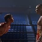 Sasha Mitchell and Michel Qissi in Kickboxer 2: The Road Back (1991)