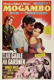 Clark Gable, Grace Kelly, and Ava Gardner in Mogambo (1953)