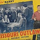 Noah Beery, Don 'Red' Barry, Frank Brownlee, Roy Bucko, Bob Burns, Roy Butler, Frank LaRue, Lynn Merrick, and Al St. John in A Missouri Outlaw (1941)