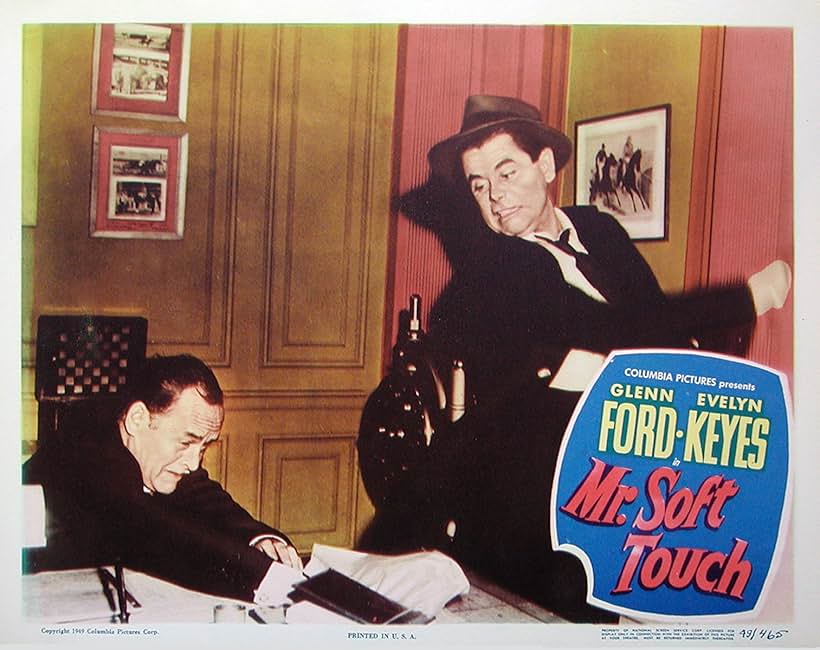 Glenn Ford and Roman Bohnen in Mr. Soft Touch (1949)