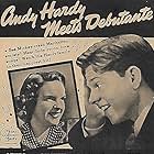 Judy Garland and Mickey Rooney in Andy Hardy Meets Debutante (1940)