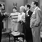 Carmen Miranda, Vivian Blaine, Perry Como, Harry James, and Phil Silvers in If I'm Lucky (1946)