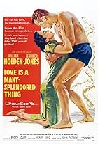 William Holden and Jennifer Jones in Love Is a Many-Splendored Thing (1955)