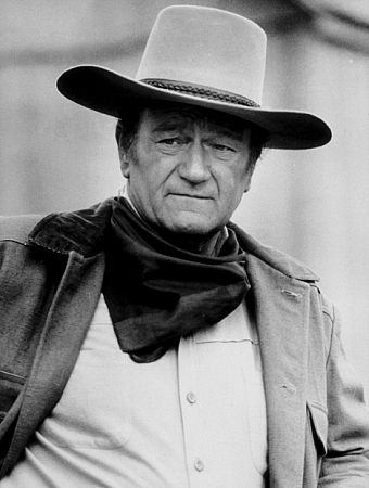 John Wayne in "Chisum," Warner Bros. 1969.