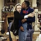 Debra Jo Rupp and Jaleel White in Family Matters (1989)