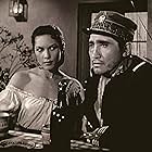 Rodolfo Acosta and Carmen Austin in Cheyenne (1955)