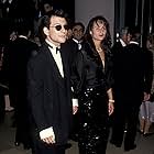 Christian Slater and Nina Huang at an event for The 50th Annual Golden Globe Awards (1993)