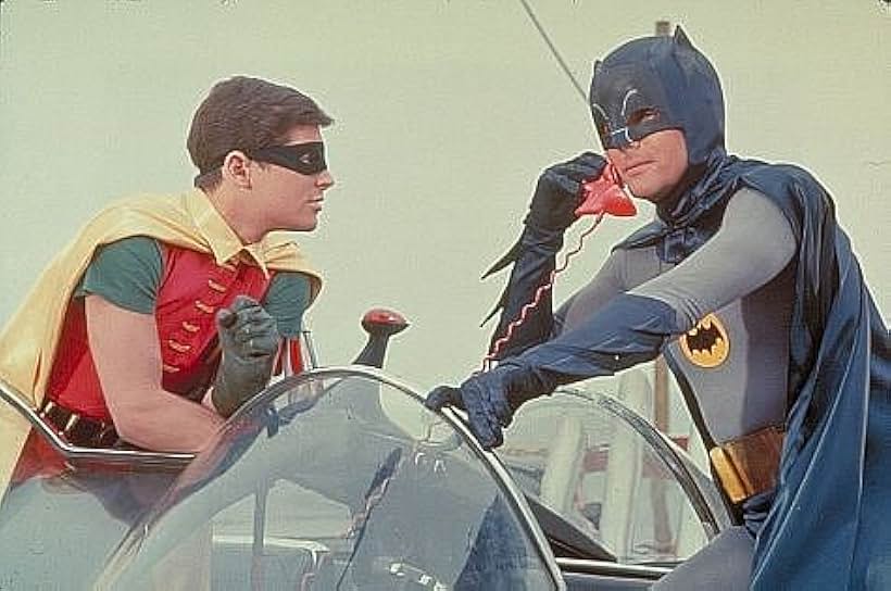 Adam West and Burt Ward in Batman: The Movie (1966)