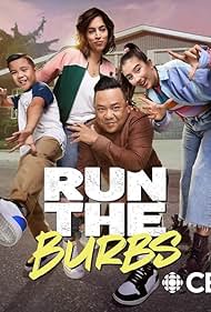 Zoriah Wong, Roman Pesino, Andrew Phung, and Rakhee Morzaria in Run the Burbs (2022)