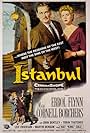 Errol Flynn and Cornell Borchers in Istanbul (1957)