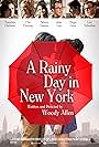 Jude Law, Liev Schreiber, Diego Luna, Elle Fanning, Selena Gomez, and Timothée Chalamet in A Rainy Day in New York (2019)