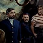 Kirk Douglas, Peter Lorre, James Mason, Paul Lukas, and Robert J. Wilke in 20,000 Leagues Under the Sea (1954)