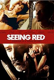 Kyle Schmid, Goran Visnjic, Lucas Till, and Sonja Kinski in Seeing Red (2022)