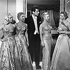 Piper Laurie, Rory Calhoun, Barbara Britton, Dani Crayne, and Mamie Van Doren in Ain't Misbehavin' (1955)