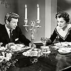 Richard Basehart and Faith Brook in Finger of Guilt (1956)