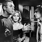 Steve McQueen, Tuesday Weld, and Norman Jewison in The Cincinnati Kid (1965)