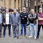 Paul Barber, Nick Moran, Billy Murray, Ian Ogilvy, Daniel Zirilli, and Jonathan Sothcott in Renegades (2022)