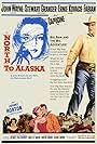 John Wayne, Capucine, Stewart Granger, Fabian, and Ernie Kovacs in North to Alaska (1960)