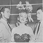 Lee Van Cleef, Earl Holliman, Steve Mitchell, and Jean Wallace in The Big Combo (1955)