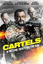 Steven Seagal, Luke Goss, and Georges St-Pierre in Cartels (2016)