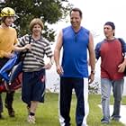 Jon Lovitz, Rob Schneider, David Spade, and Jon Heder in The Benchwarmers (2006)