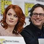 David Dobkin and Emily Beecham at an event for Into the Badlands (2015)