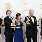 Michael Douglas, Jerry Weintraub, Susan Ekins, Gregory Jacobs, and Michael Polaire at an event for The 65th Primetime Emmy Awards (2013)