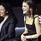 Keri Russell and Debora Cahn at an event for The Diplomat (2023)