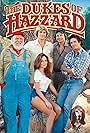Catherine Bach, Ben Jones, Denver Pyle, John Schneider, and Tom Wopat in The Dukes of Hazzard (1979)