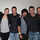 Jeff Bridges, Sean Bailey, Steven Lisberger, Olivia Wilde, Garrett Hedlund, and Joseph Kosinski