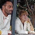 Rosanna Arquette and Jean Reno in The Big Blue (1988)