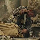 Kiefer Sutherland and Jared Harris in Pompeii (2014)