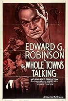 Edward G. Robinson and Jean Arthur in The Whole Town's Talking (1935)