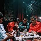 Haluk Bilginer, Ruhi Sari, Cem Özer, Özcan Deniz, and Ragip Savas in Where's Firuze? (2004)