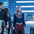Sharon Leal, Melissa Benoist, and Jeremy Jordan in Supergirl (2015)