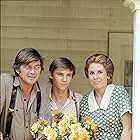 Richard Thomas, Michael Learned, and Ralph Waite in The Waltons (1972)