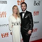 Sam Taylor-Johnson and Aaron Taylor-Johnson at an event for Outlaw King (2018)