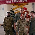 Kat Graham, Alexander Ludwig, Bethany Brown, Rohan Campbell, and Trezzo Mahoro in Operation Christmas Drop (2020)