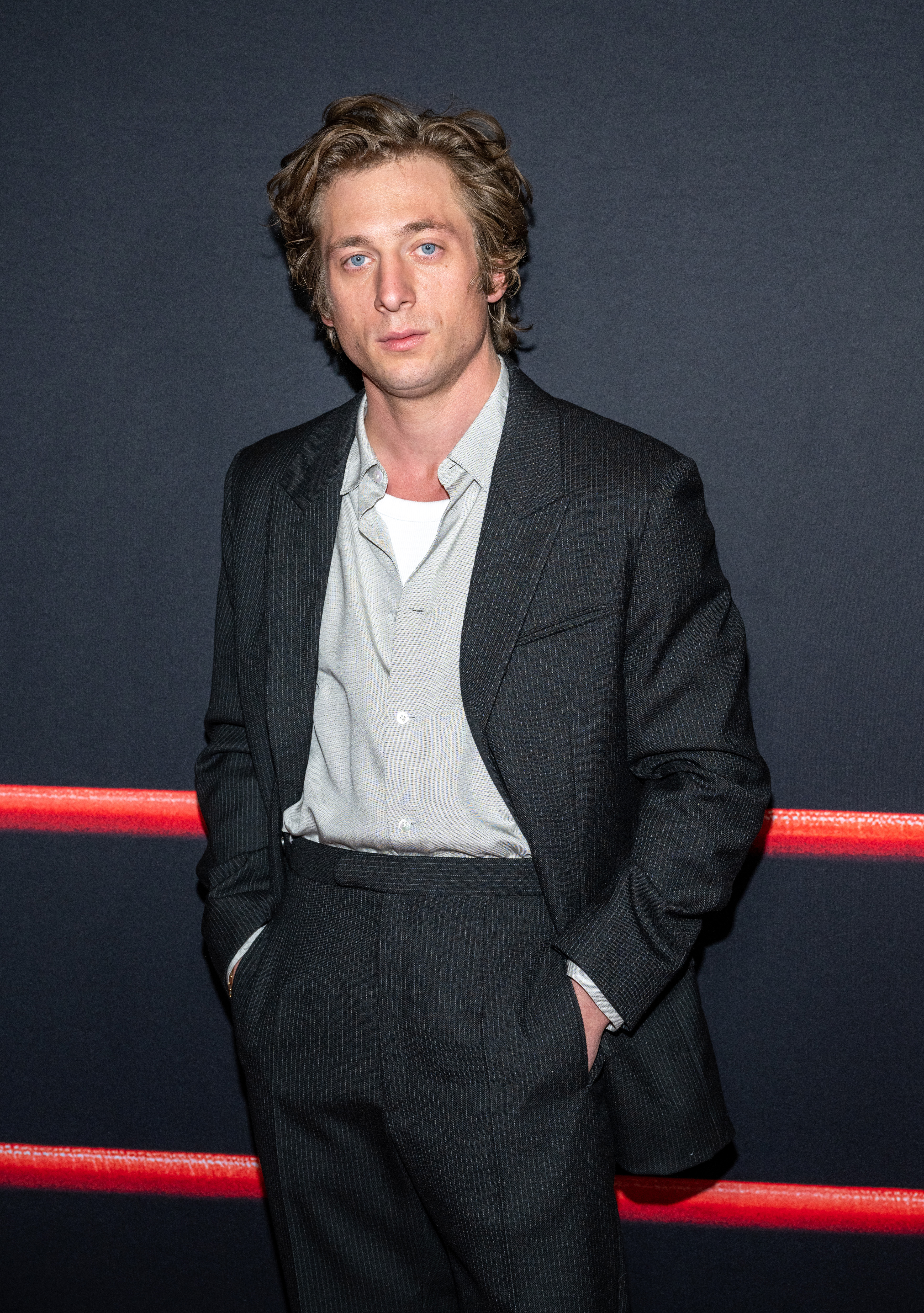 Jeremy Allen White at an event for The Iron Claw (2023)