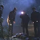 Gary Dourdan, George Eads, Jane Lynch, and David Berman in CSI: Crime Scene Investigation (2000)