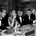 Richard Barthelmess, Johnny Mack Brown, Helen Chandler, David Manners, and Elliott Nugent in The Last Flight (1931)