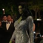 Steve Coulter, Tatiana Maslany, and Malia Arrayah in She-Hulk: Attorney at Law (2022)