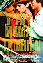 Gael García Bernal, Diego Luna, and Maribel Verdú in And Your Mother Too (2001)