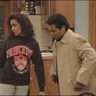 Sabrina Le Beauf and Geoffrey Owens in The Cosby Show (1984)